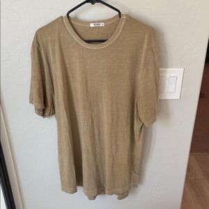 Buck Mason Tan Short Sleeve Tee